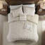 Ensemble de literie confortable en coton de luxe, style maison de campagne