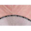 La Quinta Cowhide Striped Area Rug in Pink-541149872