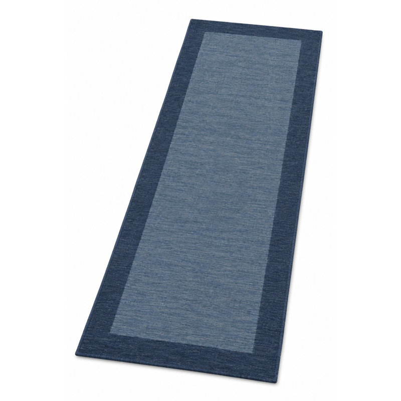 Kenshawn Hand Knotted Loom Wool Eco-Friendly Area Rugs - Runner, Green Color, Contemporary Modern Design, High Pile Thick Handmade Anti Skid Area Rugs for Living Room, Bed Room