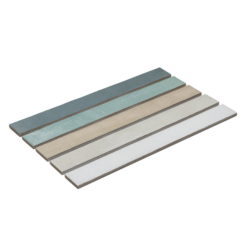 Arenosa 2" x 18" Zellige Matte Porcelain Wall Tile, White