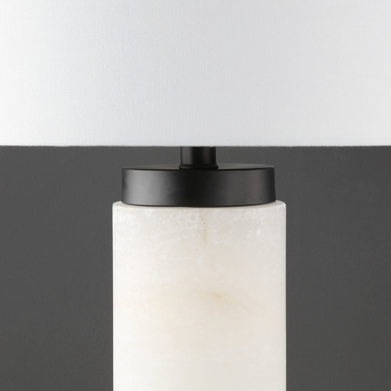 Lampe de table 29,5 ", Noir / blanc