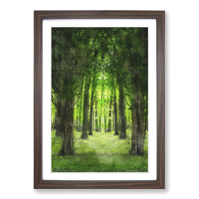 Green Forest Vol.2 - Framed Print