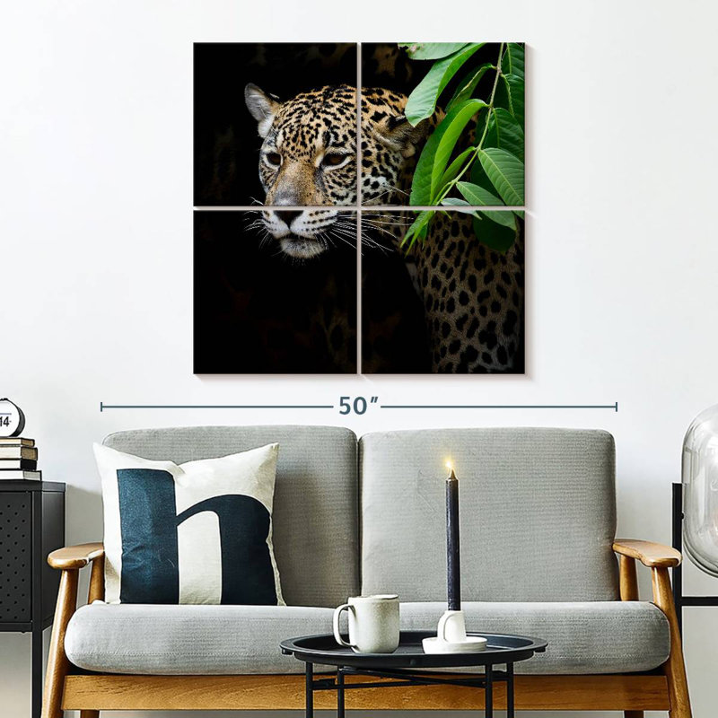Brampt rôdant Jaguar, H 32 po x l 32 po