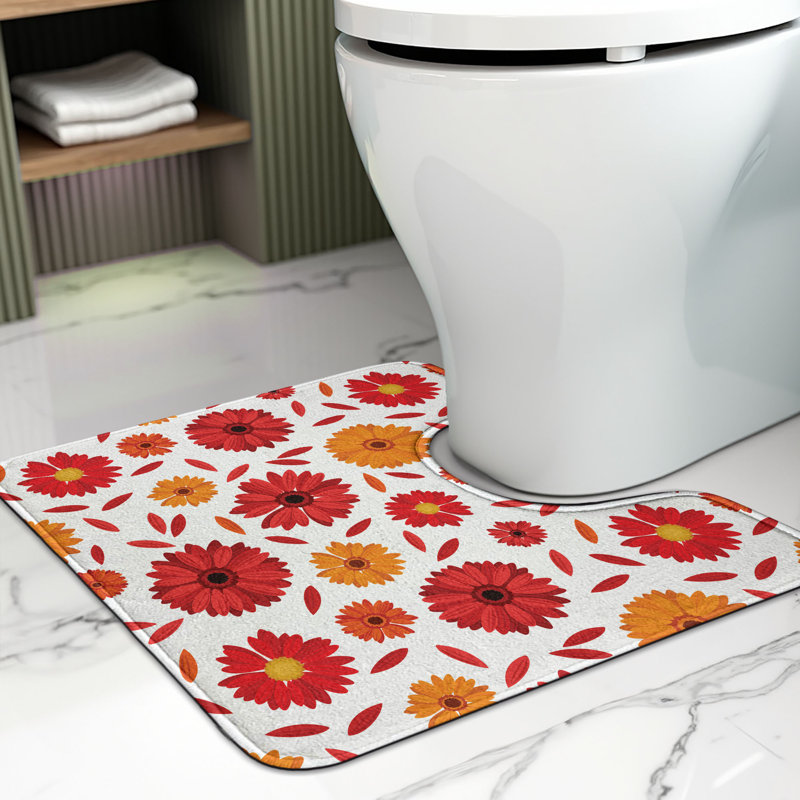 Tapis de salle de bain Gerber Daisy