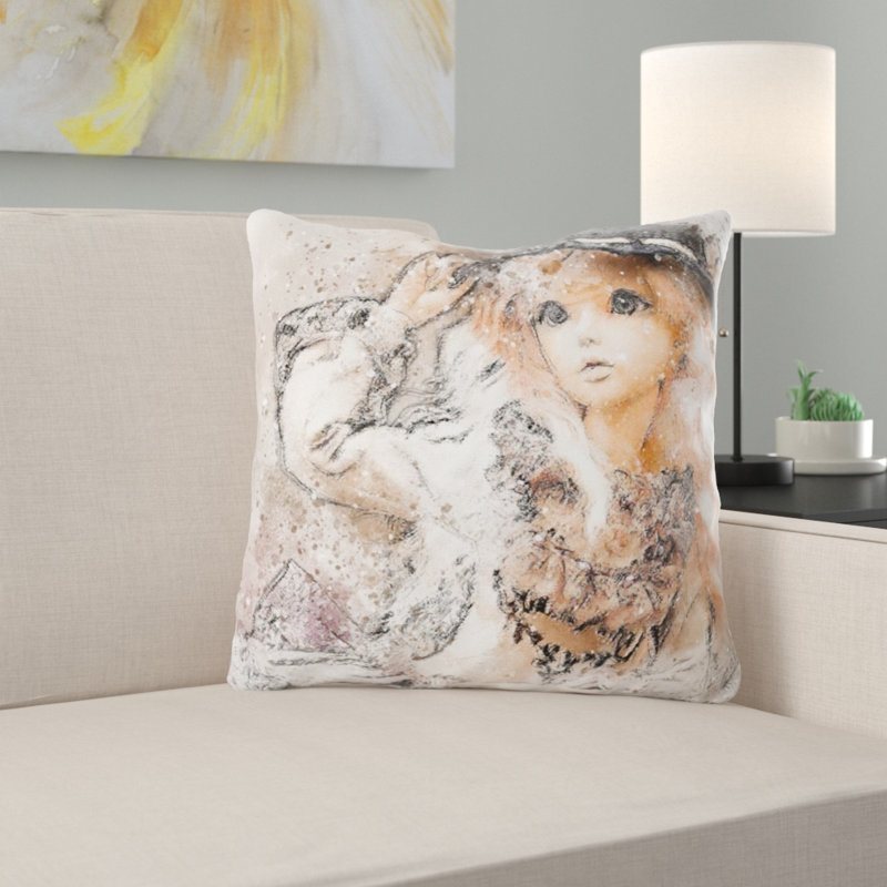  Housse et insert de coussin extérieur pour poupée, Microsuède, Intérieur