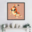 «Playful Calico Cat» par Irrizarry, reproduction d'art sur toile encadrée-363578760