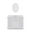 Derby 48" Single Sink Bathroom Vanity Set with Mirror-998334869