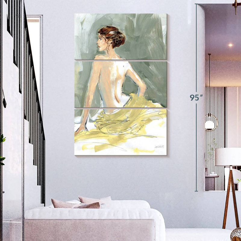 Leisha Nude, 74" H x 48" W