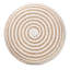 Tabouret d'appoint en bois massif Aahad Seagrass