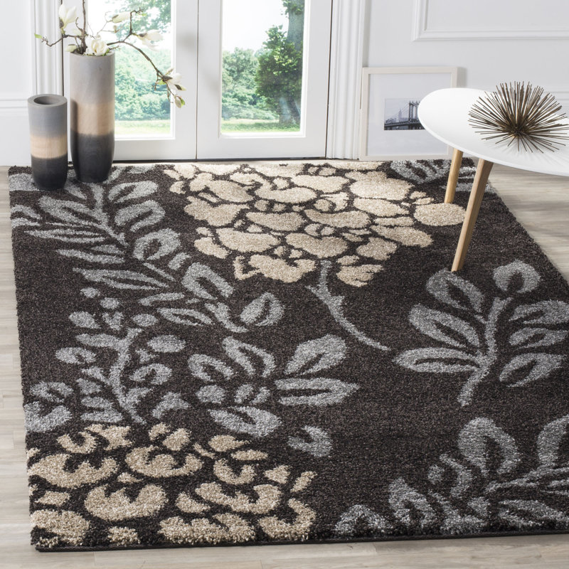 Denver Floral Area Rug, Rectangle 160 x 229 cm