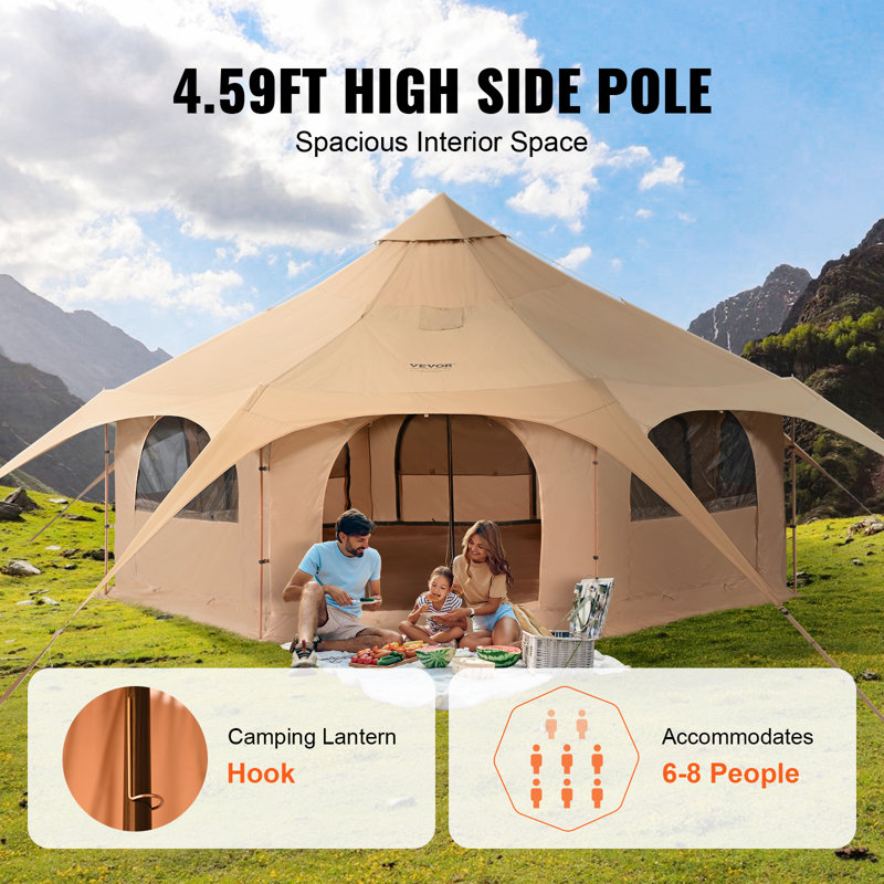 wurfzelt schwarz ECD Germany Pop-Up Zelt wasserdicht 4 Personen, Camping Zelt Outdoor, Schnellaufbau Winddicht & luftdurchlässig, Kuppelzelt doppelwandig, Umbrella & Shade Size & Scale:Small - 15mm Wintergartenmarkisen WAREMA - Henneken