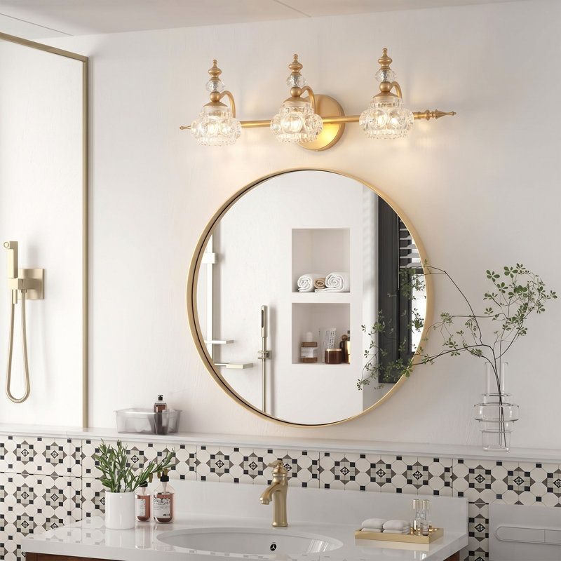 Maitiu 3 - Light Dimmable Vanity Light, Gold