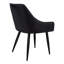 Chaise Rainville, côté, rembourrée, cuisine, salle à manger, tissu, métal-888612077-888616216