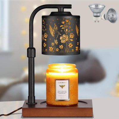 Candle Warmer Lamp With Adjustable Height Dimmable For New Home Decor Electric Candle Warmer For Jar Candles Birthday Gifts For Women Mom(Hummingbird)