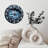 Unique Mountain Landscape Wall Clock
