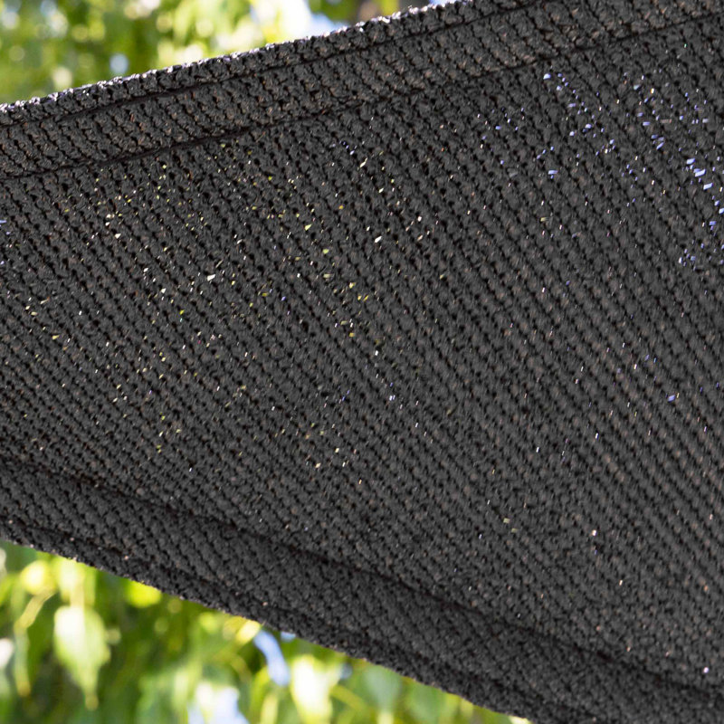 Auvent de remplacement pour abat-jour haute densité Colourtree Pergola, 84" H x 216" W x 0.25" D, Noir