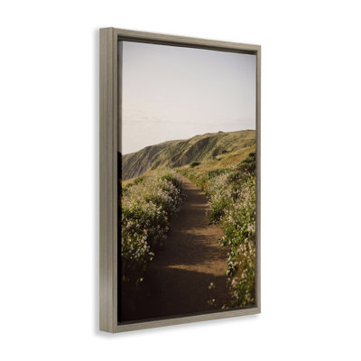  «Path» par Beach Coast Floater Canvas par Crystal Lynn Collins