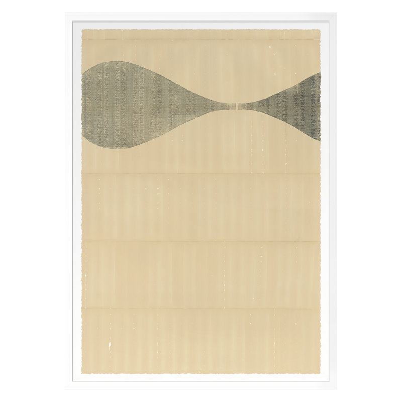 «Now It Can Be Told» par Susan Smereka - impression d'un seul cadre, Cadre blanc, H 36 po x l 26 po x P 1,25 po