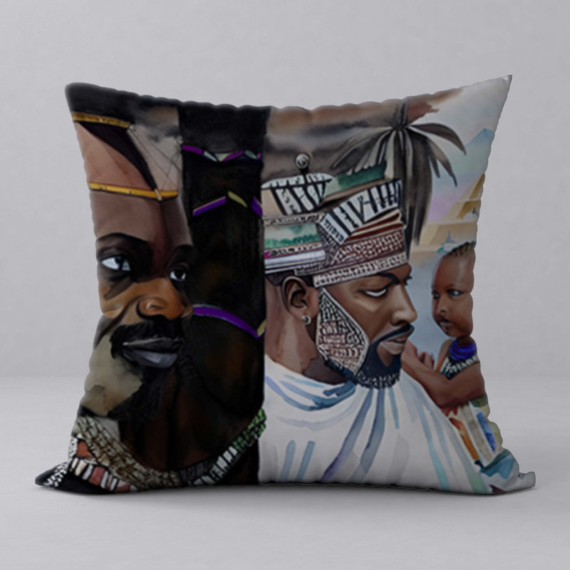 Reversible Throw Pillow