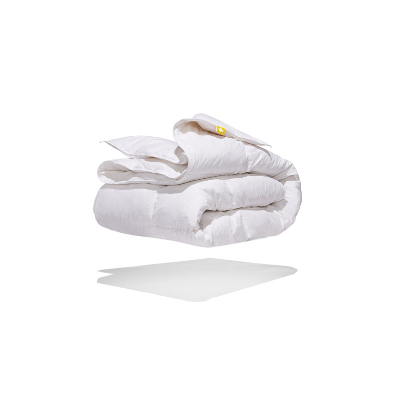 White Feather And Down Duvet - All Season Weight, Twin