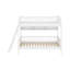 Twin Size Bunk Bed With Shelves,Ladder Can Be Changed Left Or Right-1678466238