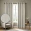 Paire de rideaux 100% lin occultant (2 panneaux)-702816145-702816150