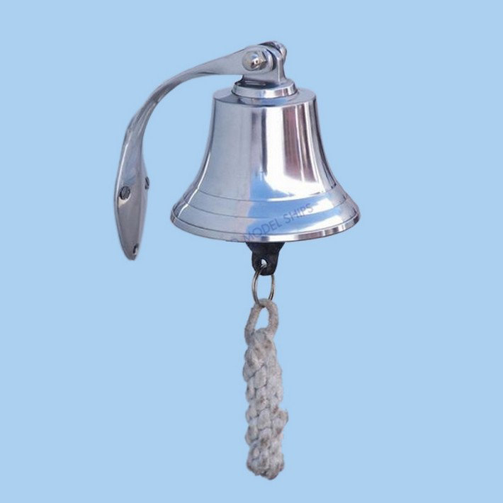 Cloche de suspension côtière, Chrome, H 5,5 po x l 5,5 po x p 5,5 po