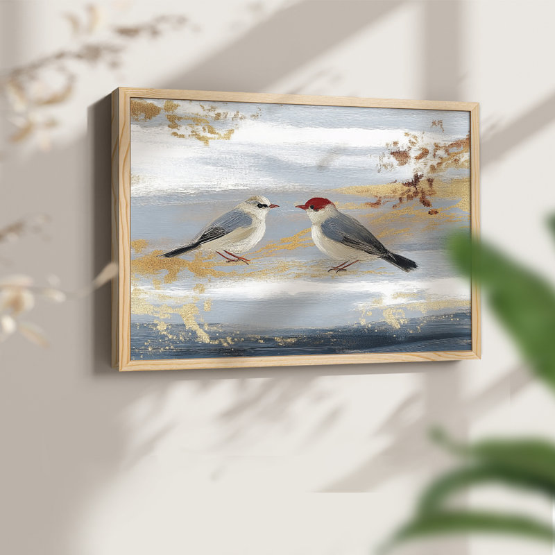 Chirstmas Art-CCLXIV -Framed Print - Restickable, H 8 po x l 10 po, Naturel