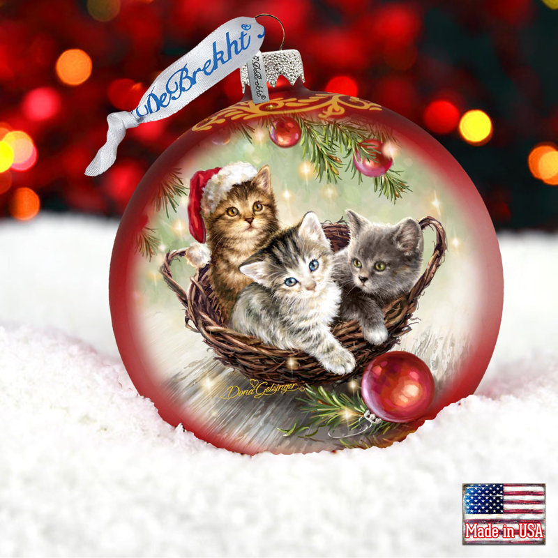 Ornement boule de Noël Holiday Splendor