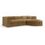 Tissu 4 pièces Demars Velvet Performance Canapé modulaire modulaire-33389824