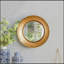 Miroir mural D18,7 x 3,9 po avec éclairage DEL