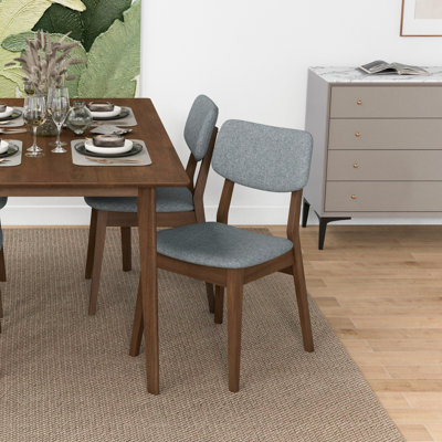 Avra Upholstered Solid Wood Side Chair