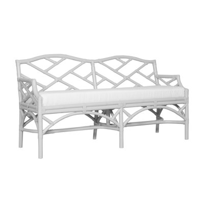 Chippendale Upholstered Bench