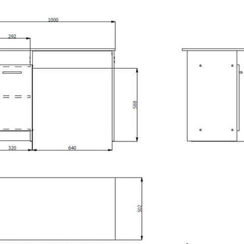 Ranelle Solid Wood Computer Desk