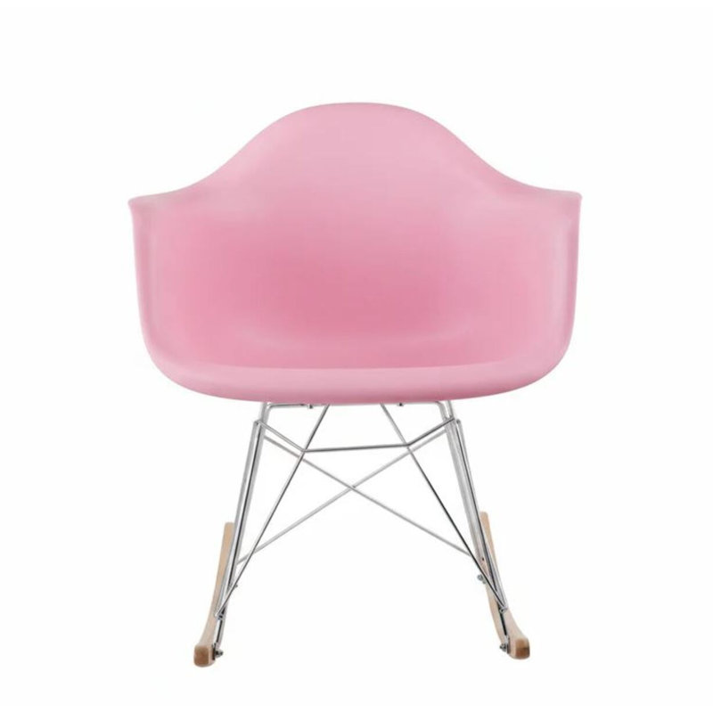 Chaise berçante Loreal Bucket, Light Pink