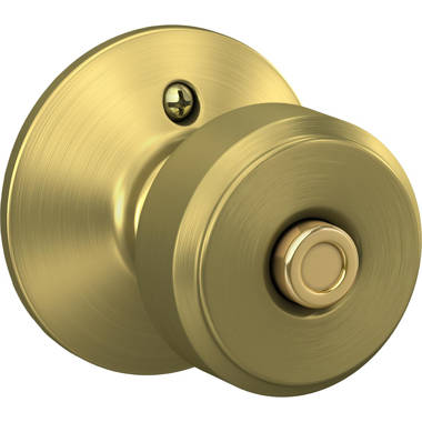 Schlage Bowery Single Cylinder Keyed Entry Door Knob Set and