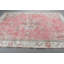 Tapis turc rétro en rouge pour salon