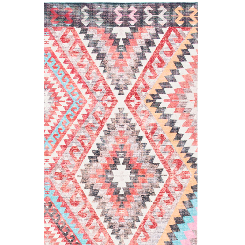 Tapis intérieur / extérieur tissé à la main Gilbrae, Rectangle 5 pi x 8 pi