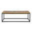 BANC EN BOIS ET MÉTAL JECO INDUSTRIAL