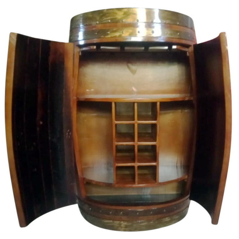 27 " L Solid Wood Mini Bar