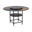 Round Metal Base Dining Table
