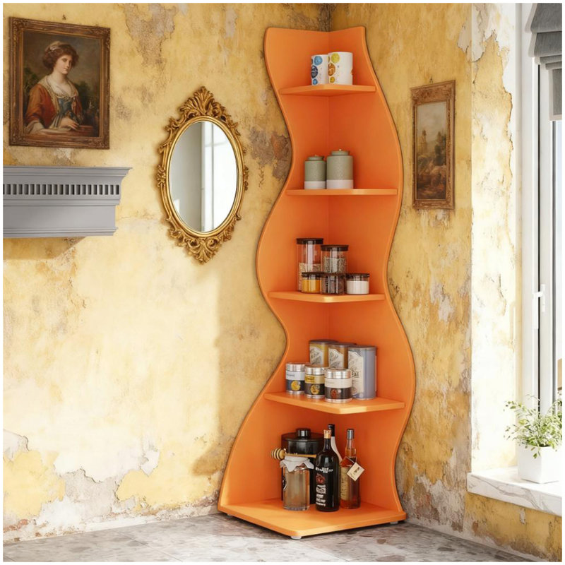 Support pour plante à 5 niveaux, Orange