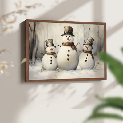 Art de Noël - CMXL - Reproduction encadrée - Restickable