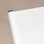 Chaise en maille blanche - Structure en aluminium rouille pour bronzer en plein air et relaxer au bord de la piscine