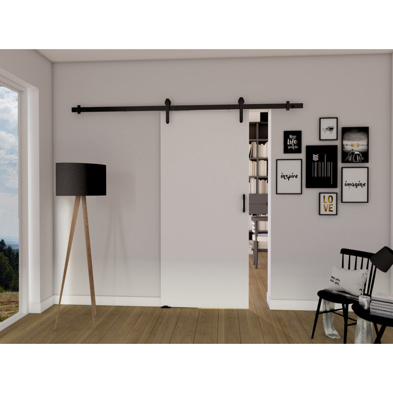 Arlot Veneers Sliding Doors, 205cm H x 106cm W x 1.6cm D, White