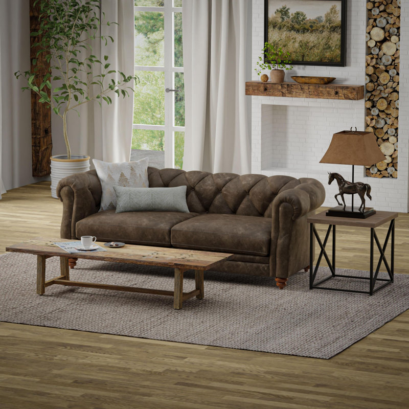Tapis 100% laine tissé à la main, Rectangle 5 pi x 7 pi 6 po