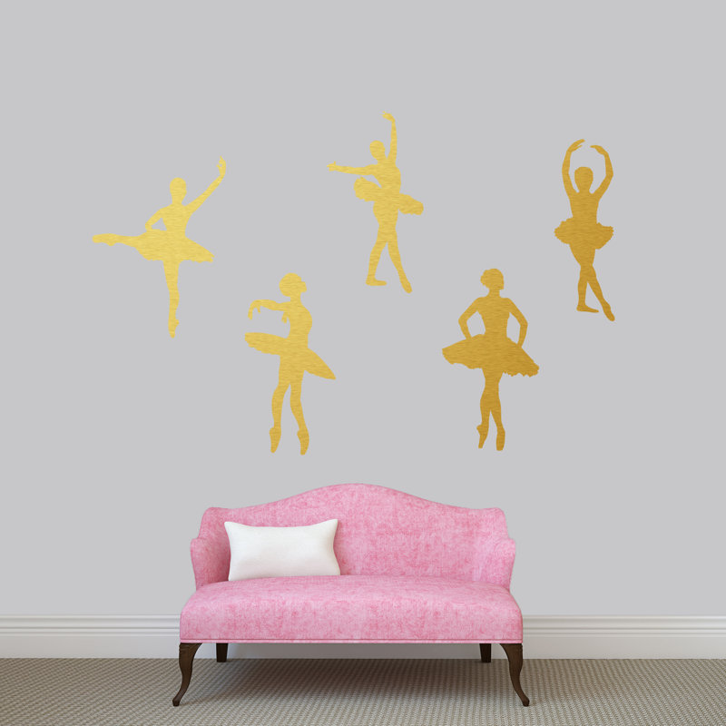Wall Decal, Gold, Yes