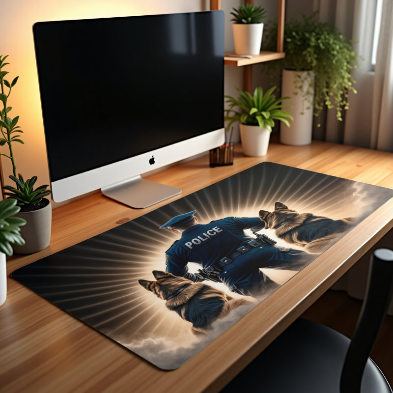 Polyester Desk Pad, 23.6x13.8
