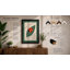 Ladybird on Leaf Botanical - Framed Print-1797786229-1797786230