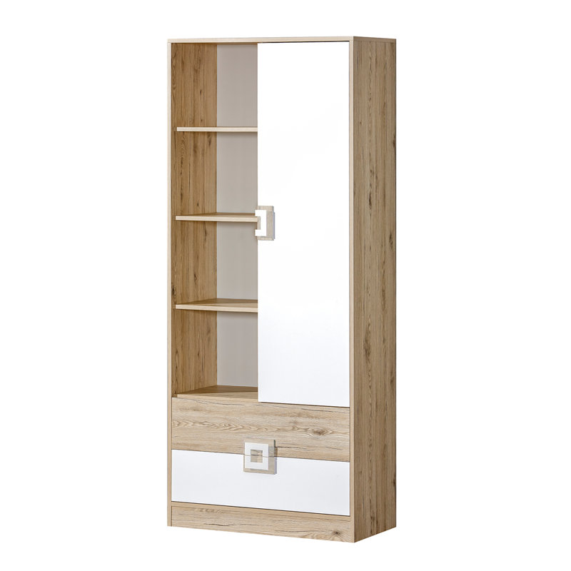 Nimes 2 Door Manufactured Wood Wardrobe, Oak